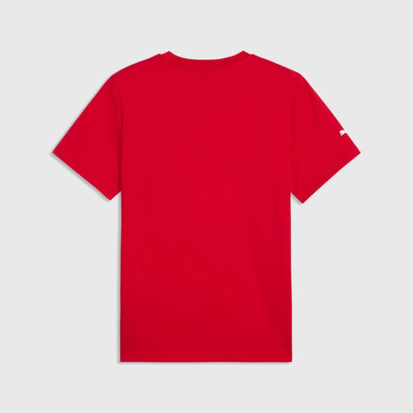 Fanouškovské tričko Scuderia Ferrari F1 x Puma s velkým štítem – červené