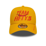 Kšiltovka Carlos Sainz TEAMFIFTY5 New Era 9FORTY – žlutá