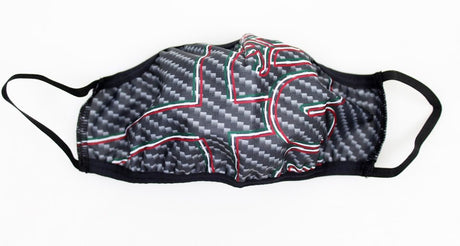 Rouška Alfa Romeo Carbon černá oficiální produkt
