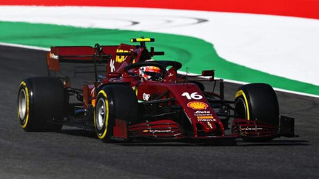 Model Scuderia Ferrari Bburago #16 Leclerc, GP Toskánska 1000TH 2020