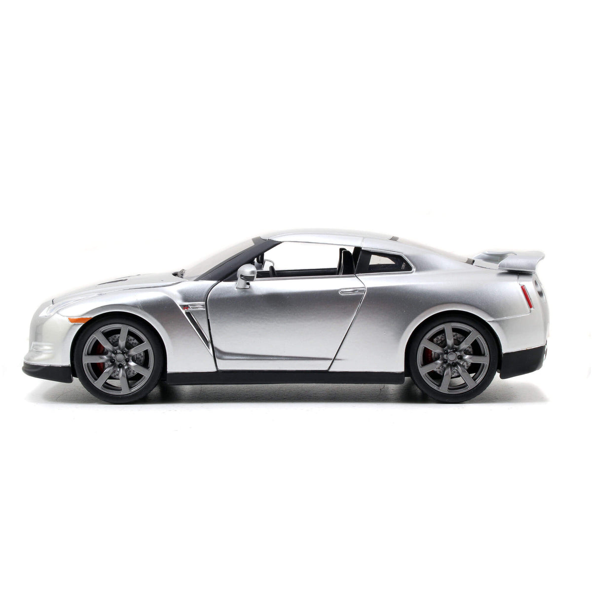 Model Rychle a Zběsile Nissan GT-R Silver 2009 Brian