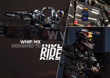 Red Bull Spect motokrosové brýle WHIP černé s čirým sklem