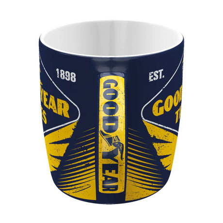 Goodyear kremický hrnek s motivem