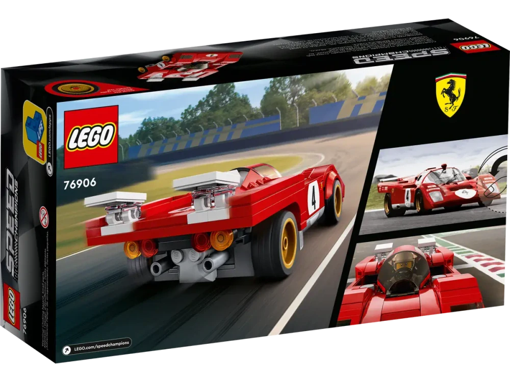 Stavebnice LEGO Speed Champions 76906 1970 Ferrari 512 M