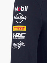 Týmová mikina s kapucí Oracle Red Bull Racing s logy sponzorů