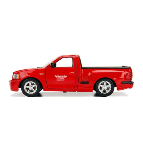 Model Rychle a Zběsile Ford F-150 SVT Lightning Brian's FF 1999 1:24 červený