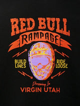 Volnočasová mikina s kapucí Red Bull Rampage FREERIDE černá