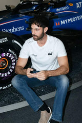 Fanouškovské tričko Alex Albon - Williams Racing F1 bílé - XXL