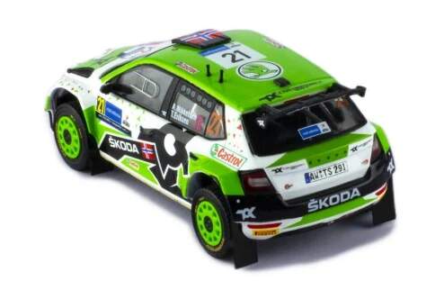 Model IXO Škoda Fabia Rally2 EVO #21 A.Mikkelsen - T.Eriksen Rally Estonia 2022