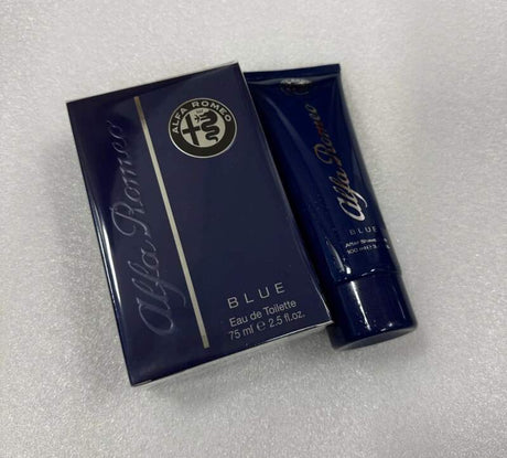 Alfa Romeo Blue Eau De Toilette 75 ml + After Shave balzám 100 ml dárková sada