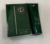 Alfa Romeo Green Eau De Toilette 75 ml + After Shave balzám 100 ml dárková sada