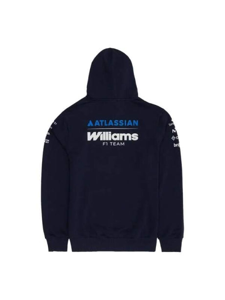 Mikina s kapucí Williams F1 Team s logy sponzorů - týmová edice