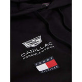 Černá mikina s kapucí Cadillac F1 x Tommy Hilfiger - týmová edice