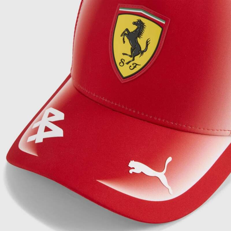 Síťovaná kšiltovka Lewis Hamilton Scuderia Ferrari F1 x Puma - týmová edice
