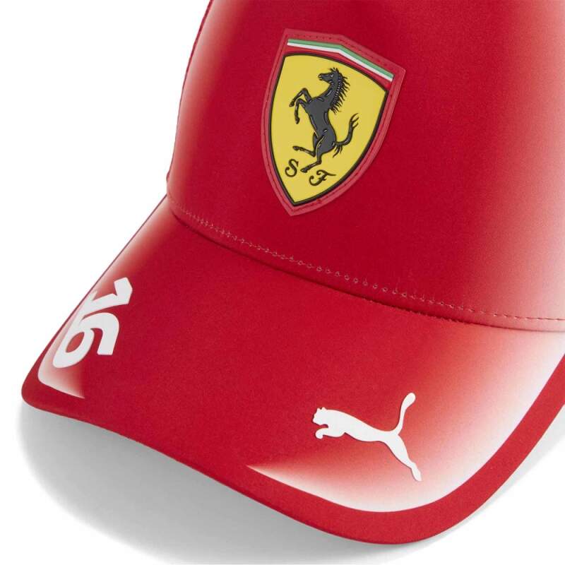 Síťovaná kšiltovka Charles Leclerc Scuderia Ferrari F1 x Puma - týmová edice