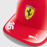 Dětská kšiltovka Charles Leclerc Scuderia Ferrari F1 x Puma - týmová edice