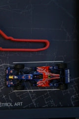 3D rám PETROL ART Monza s modelem Toro Rosso STR3 Sebastian Vettel v měřítku 1:43