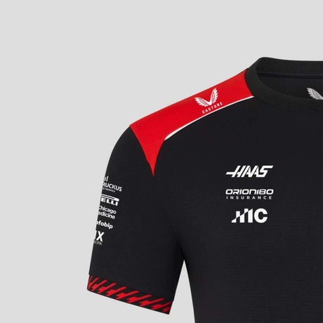 Tričko Haas F1 Team s logy sponzorů - týmová edice
