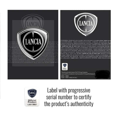 Lancia samolepka 3D LOGO na zadní dveře