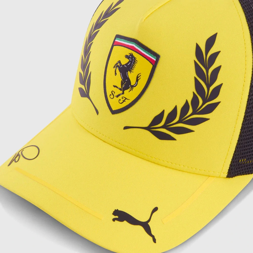 Kšiltovka Scuderia Ferrari Lewis Hamilton – British GP 2026, žlutá