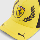 Kšiltovka Scuderia Ferrari Lewis Hamilton – British GP 2026, žlutá