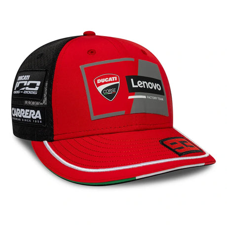 Kšiltovka Ducati Lenovo Team Marc Marquez #93 2026 – červená