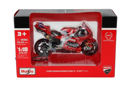 Model Maisto Ducati MotoGP GP25 v měřítku 1:18 – Marc Marquez #93