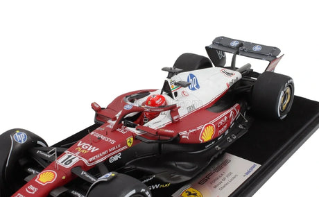 Model LookSmart Scuderia Ferrari SF-25 Ch. Leclerc v měřítku 1:18 – Monza GP 2025