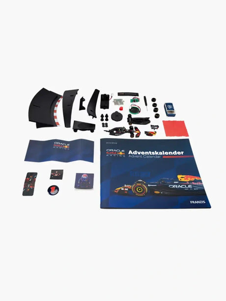 Stavebnice modelu Oracle Red Bull Racing RB21 Max Verstappen v měřítku 1:43 – adventní kalendář