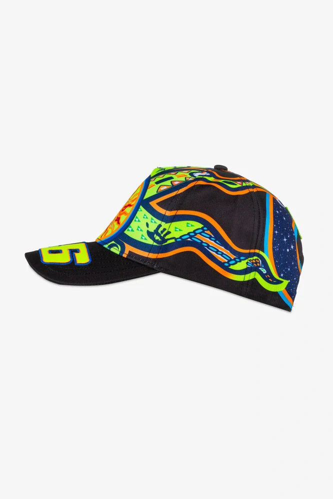 Kšiltovka VR46 Valentino Rossi Heritage 46 – Sole e Luna
