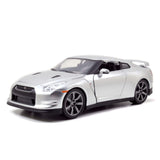 Model Rychle a Zběsile Nissan GT-R Silver 2009 Brian
