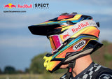 Red Bull Spect motokrosové brýle STRIVE modré s čirým sklem
