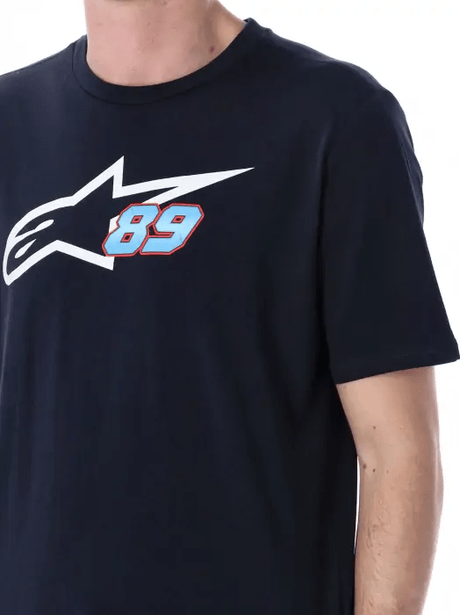 Tričko Jorge Martin - Alpinestars tmavě modré