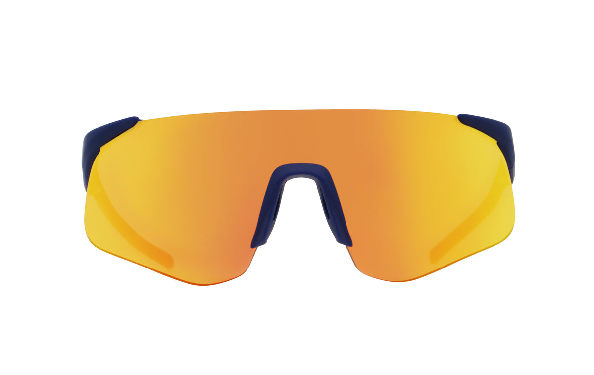 Red Bull Spect sluneční brýle MARK bílé s modrým sklem