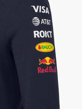 Týmová mikina s kapucí Oracle Red Bull Racing s logy sponzorů