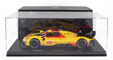 Model Bburago Ferrari 499P č. 83 Le Mans 2024 v měřítku 1:18, AF Corse – edice Deluxe