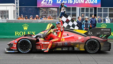 Model Bburago Ferrari 499P č. 50, vítěz Le Mans 2024