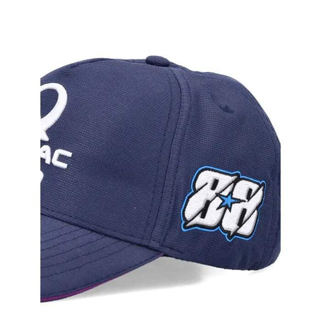Týmová kšiltovka Yamaha Pramac s logy sponzorů