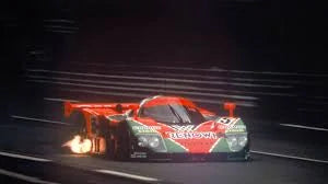 3D rám PETROL ART Le Mans s modelem Mazda 787B Johnny Herbert v měřítku 1:43