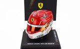 Model helmy Charles Leclerc LookSmart v měřítku 1:5 – SF Las Vegas 2025