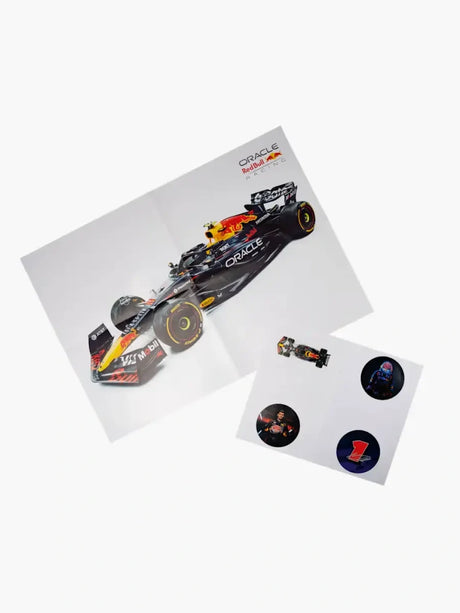 Stavebnice modelu Oracle Red Bull Racing RB21 Max Verstappen v měřítku 1:43 – adventní kalendář