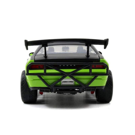 Model Rychle a Zběsile Dodge Challenger SRT8 off road 1:24 zeleno černý
